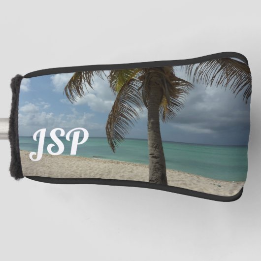 Aruban Beach I Beautiful Nature Szene Golf Headcover (Vorderseite)