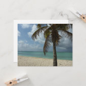 Aruban Beach I Beautiful Nature Szene Karte (Vorderseite/Rückseite Beispiel)