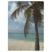 Aruban Beach I Beautiful Nature Szene Klemmbrett (Rückseite)