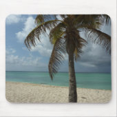 Aruban Beach I Beautiful Nature Szene Mousepad (Vorne)