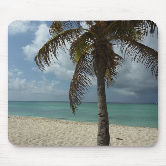 Aruban Beach I Beautiful Nature Szene Mousepad (Vorne)