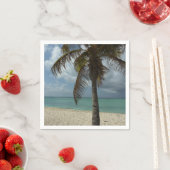Aruban Beach I Beautiful Nature Szene Serviette (Beispiel)