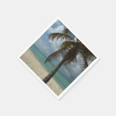 Aruban Beach I Beautiful Nature Szene Serviette (Ecke)