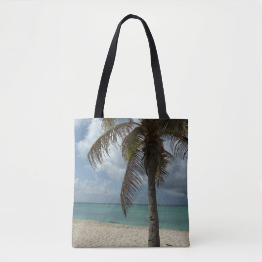 Aruban Beach I Beautiful Nature Szene Tasche (Vorderseite)