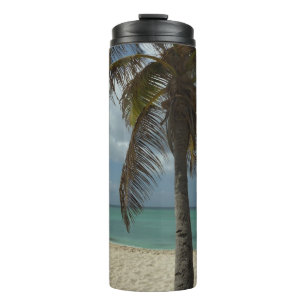 Aruban Beach I Beautiful Nature Szene Thermosbecher