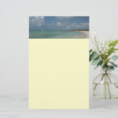 Aruban Beach II Schöne Landschaft Briefpapier (Stehend Vorderseite)