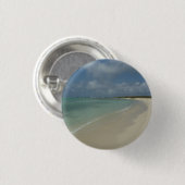 Aruban Beach II Schöne Landschaft Button (Vorne & Hinten)