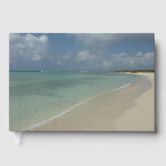 Aruban Beach II Schöne Landschaft Gästebuch (Vorderseite)