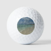 Aruban Beach II Schöne Landschaft Golfball (Vorderseite)