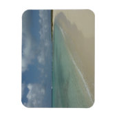 Aruban Beach II Schöne Landschaft Magnet (Vertikal)