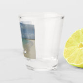 Aruban Beach II Schöne Landschaft Schnapsglas (Rechts)