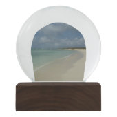 Aruban Beach II Schöne Landschaft Schneekugel (Vorderseite)