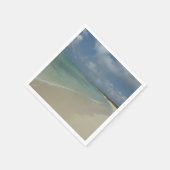 Aruban Beach II Schöne Landschaft Serviette (Ecke)