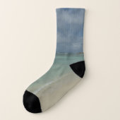 Aruban Beach II Schöne Landschaft Socken (Links - Außen)