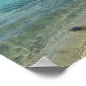 Aruban Beach Poster (Ecke)