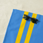 Aruban Flag Strandtuch (Beispiel)