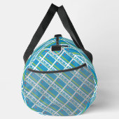 Aruban Flag Tiled Mit Monogramm Duffle Bag (Rechts)