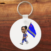 Aruban Girl Schlüsselanhänger (Vorderseite)