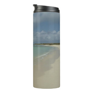 Aruban Strand II Schöne Naturszene Thermosbecher