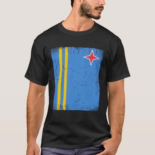 Arubans Flag Aruba T-Shirt (Vorderseite)