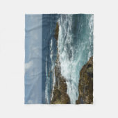 Arubas Felsküste und blauer Ozean Fleecedecke (Vorderseite)