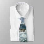 Arubas Felsküste und blauer Ozean Krawatte (Gebunden)