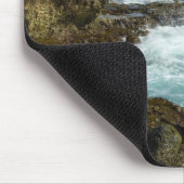 Arubas Felsküste und blauer Ozean Mousepad (Ecke)
