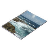 Arubas Felsküste und blauer Ozean Notizblock (Linke Seite)