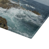 Arubas Felsküste und blauer Ozean Schneidebrett (Ecke)