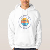 Arugam Bay, Sri Lanka verblasst klassischen Stil Hoodie (Vorderseite)