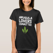 Arugula Lovers Committee Rocket Roquette Rucola Le T-Shirt (Vorderseite)