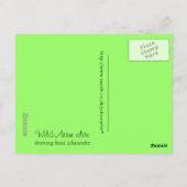 Arum elve postkarte (Rückseite)