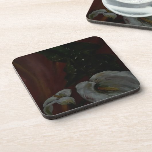 Arum Lilies 1 Untersetzer (Linke Seite)