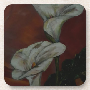 Arum Lilies 2 Getränkeuntersetzer