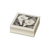 Arum Lilies Gummistempel (Stempel)