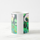 Arum Lily Aquarellmalerei Kaffeetasse (Mittel)