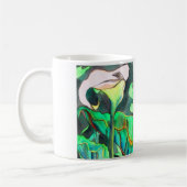 Arum Lily Aquarellmalerei Kaffeetasse (Links)