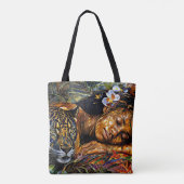 "Arumáya" Jaguars Bloom - Frauen in Amazonien Tasche (Rückseite)