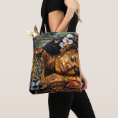 "Arumáya" Jaguars Bloom - Frauen in Amazonien Tasche (Von Nahem)