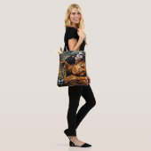 "Arumáya" Jaguars Bloom - Frauen in Amazonien Tasche (Am Model)