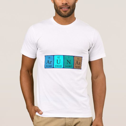 Arunas Periodenname Shirt (Vorderseite)