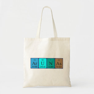 Arunas Periodenname Totbeutel Tragetasche
