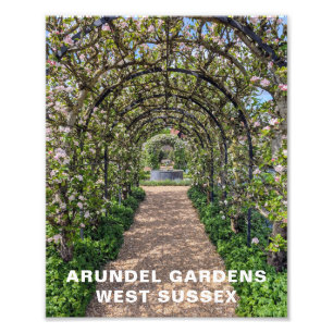 Arundel Gardens in Spring Time, West Sussex Foto