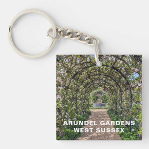 Arundel Gardens in Spring Time, West Sussex Foto Schlüsselanhänger