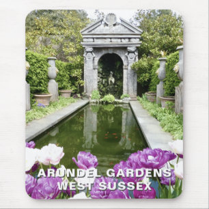 Arundel Gardens in Spring Time, West Sussex Mousepad
