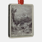 Arundelschloss und -stadt silbernes ornament (Rechts)