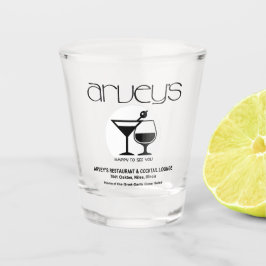 Arvey's Restaurant & Cocktail Lounge, Niles, IL Schnapsglas