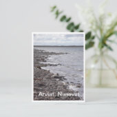 Arviat Nunavut Shoreline Postcard Postkarte (Stehend Vorderseite)