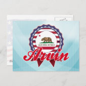 Arvin, CA Postkarte (Vorne/Hinten)