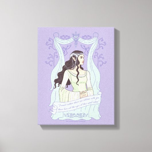 ARWEN™ "Ein Leben mit dir teilen" Grafik Leinwanddruck (Vorderseite)
